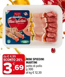 Iperal Mini spiedini MARTINI offerta