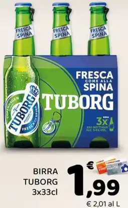 Conad Margherita Birra tuborg offerta