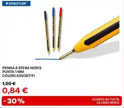 Max Factory STAEDTLER Penna a sfera noris punta 1 mm colori assortiti offerta