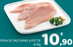 Conad Margherita Fesa di tacchino a fette offerta
