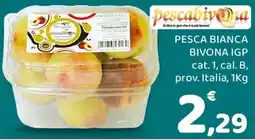 Conad Margherita Pesca bianca bivona igp offerta