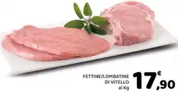 Conad Margherita Fettine/lombatine di vitello offerta