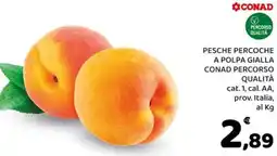 Conad Margherita Pesche percoche a polpa gialla conad percorso qualità offerta