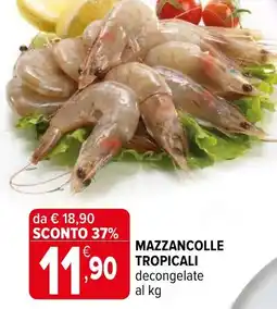 Iperal Mazzancolle tropicali offerta