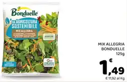 Conad Margherita Mix allegria bonduelle offerta