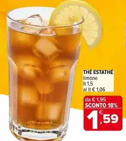 Iperal Thé estathé limone offerta