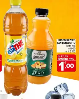 Iperal Succoso zero SAN BENEDETTO offerta