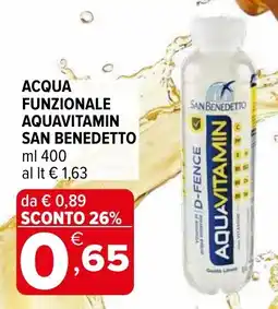 Iperal Acqua funzionale aquavitamin SAN BENEDETTO offerta