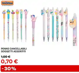 Max Factory NikOffice Penne cancellabili soggetti assortiti offerta