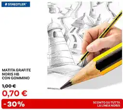 Max Factory Staedtler matita grafite noris hb con gommino offerta
