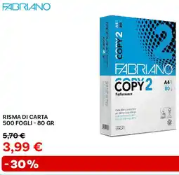 Max Factory Fabriano risma di carta offerta