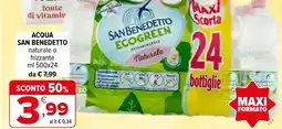Iperal Acqua SAN BENEDETTO offerta