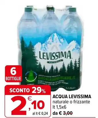 Iperal Acqua LEVISSIMA offerta