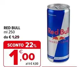 Iperal Red bull offerta