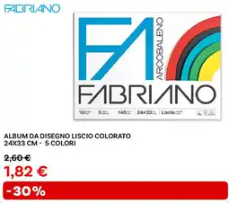 Max Factory Fabriano album da disegno liscio colorato offerta