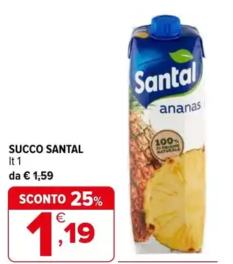 Iperal Succo SANTAL offerta