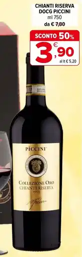 Iperal Chianti riserva DOCG PICCINI offerta