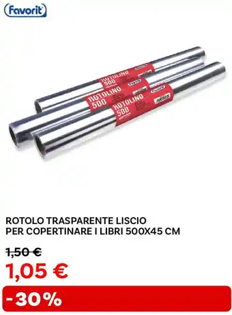 Max Factory Favorit rotolo trasparente liscio offerta