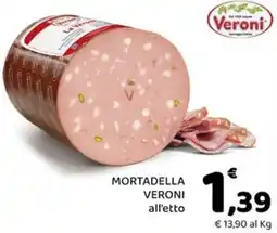 Conad Margherita Mortadella veroni offerta
