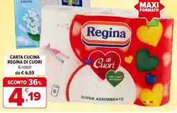 Iperal Carta cucina regina di cuori offerta