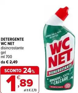 Iperal Detergente WC NET offerta