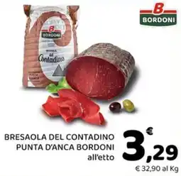 Conad Margherita Bresaola del contadino punta d'anca bordoni offerta