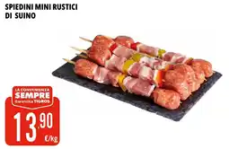 Tigros Spiedini mini rustici di suino offerta