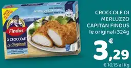 Conad Margherita Croccole di merluzzo capitan findus offerta
