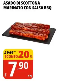Tigros Asado di scottona marinato con salsa BBQ offerta