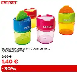 Max Factory Arda temperino con 2 fori e contenitore colori assortiti offerta
