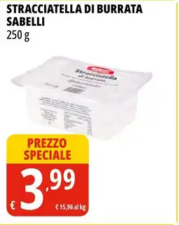 Tigros Stracciatella di burrata SABELLI offerta