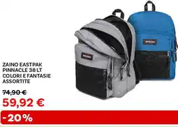 Max Factory Zaino eastpak pinnacle 38 lt colori e fantasie assortite offerta