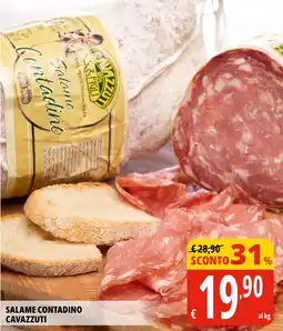 Tigros Salame contadino CAVAZZUTI offerta