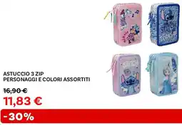Max Factory Astuccio 3 zip personaggi e colori assortiti offerta