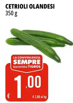 Tigros Cetrioli olandesi offerta