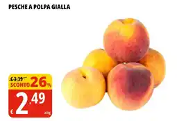Tigros Pesche a polpa gialla offerta