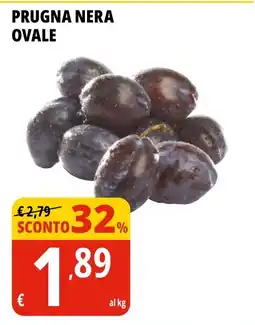 Tigros Prugna nera ovale offerta