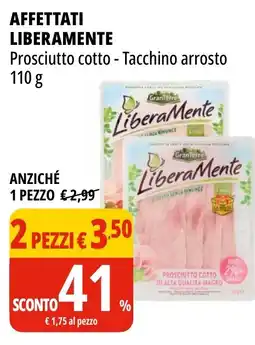Tigros Affettati LIBERAMENTE offerta