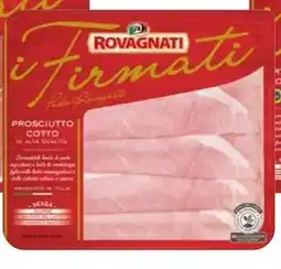 Tigros Prosciutto cotto alta qualità i firmati ROVAGNATI offerta