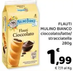 Conad Margherita Flauti mulino bianco offerta