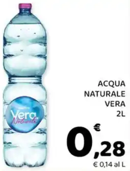 Conad Margherita Acqua naturale vera offerta