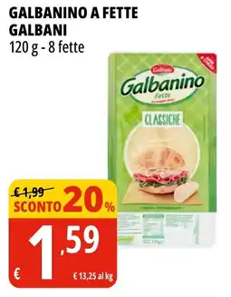 Tigros Galbanino a fette GALBANI offerta