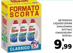 Conad Margherita Detersivo liquido dixan offerta