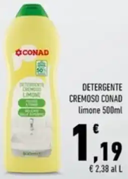 Conad Margherita Detergente cremoso conad limone offerta