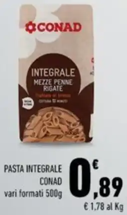 Conad Margherita Pasta integrale conad offerta
