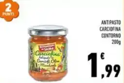 Conad Margherita Antipasto carciofina contorno offerta
