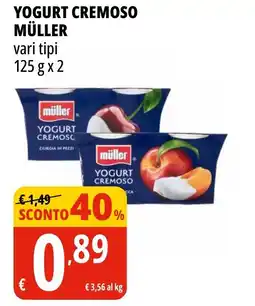 Tigros Yogurt cremoso MÜLLER offerta