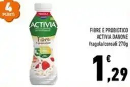 Conad Margherita Fibre e probiotico activia danone offerta