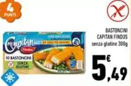 Conad Margherita Bastoncini capitan findus offerta