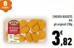Conad Margherita Chicken nuggets AIA offerta